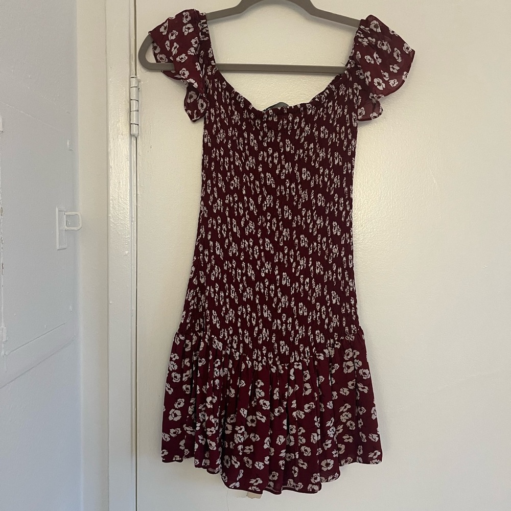 floral zara dress!
